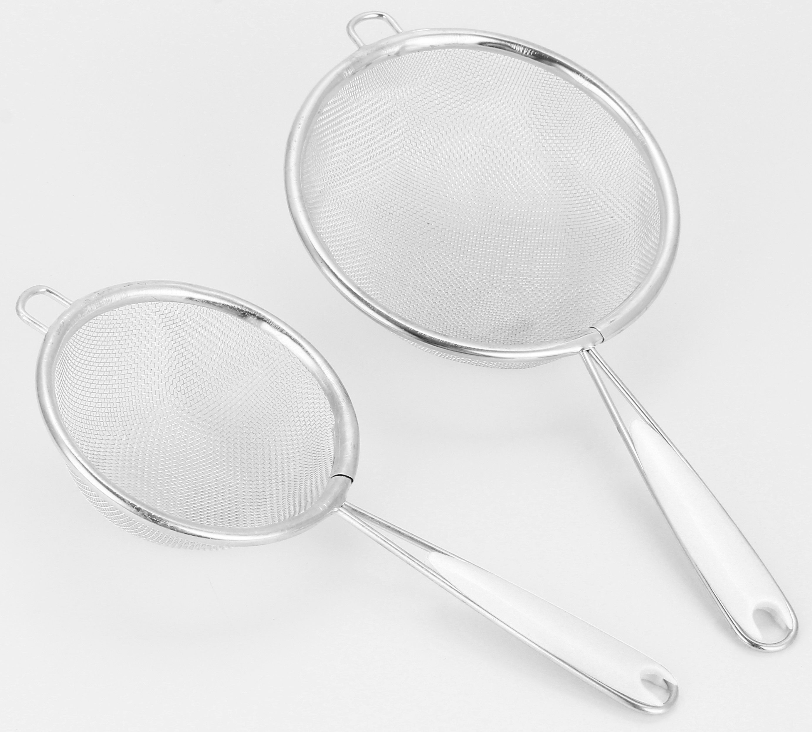 SET 2 ZINK ZEEFJES PLASTIC HANDVAT 8/10