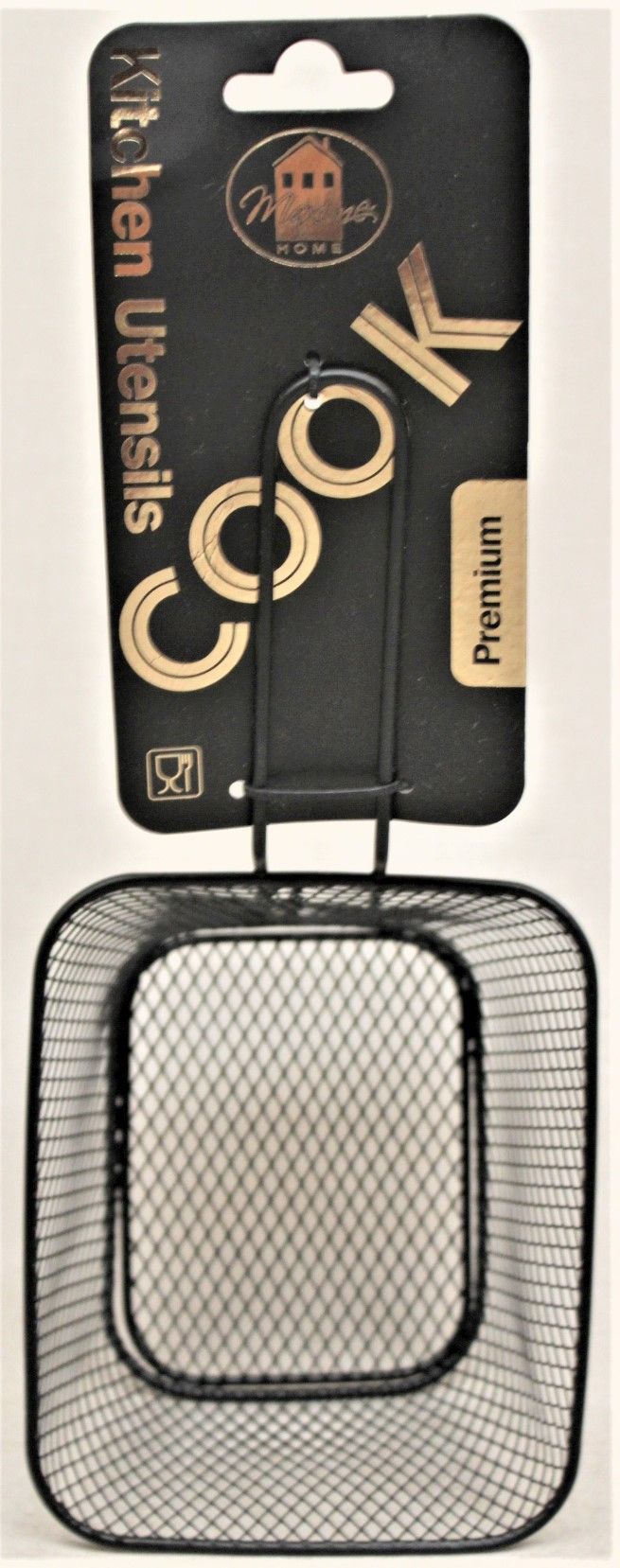 MINI PANIER A FRITES NOIR 14X11.3X7CM