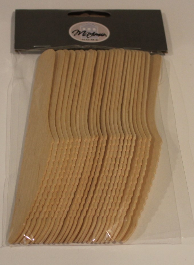 SET DE 24 COUTEAUX EN BOULEAU