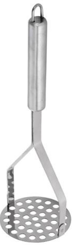 Roestvrijstalen pureepers 8x8x27,5 cm