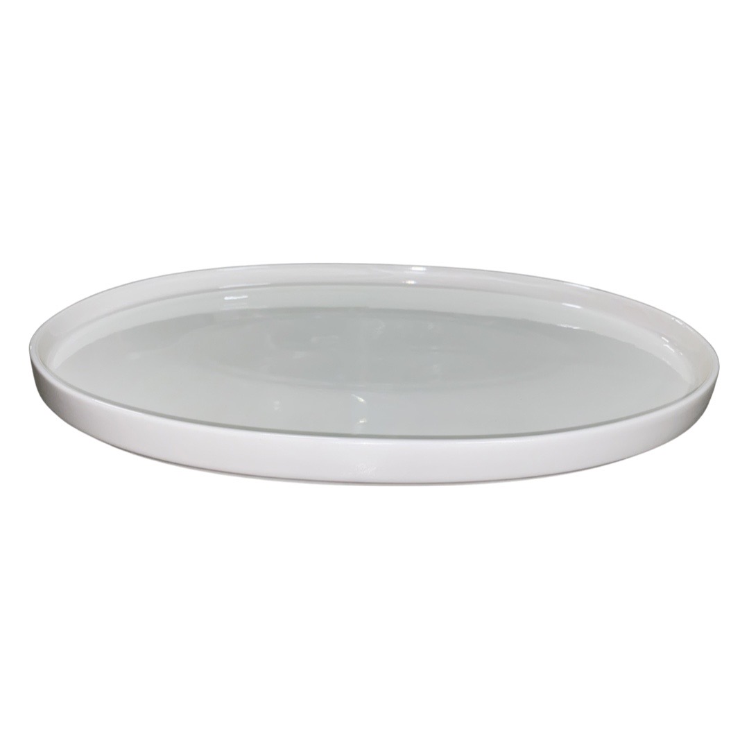 ASSIETTE OVALE 32.2X22.5X2.5CM