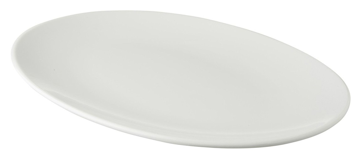 ASSIETTE OVALE 35X24.5 CM