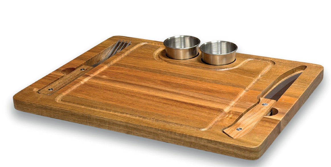 STEAKPLANK + BESTEK + SCHAAL