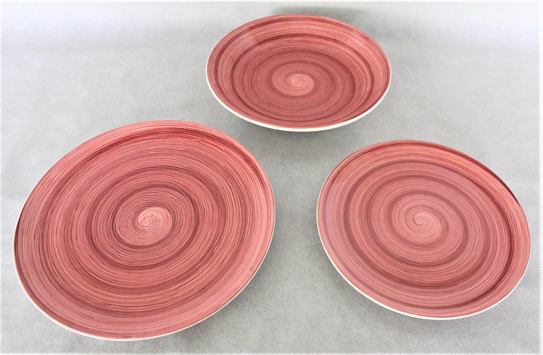 DIEP BORD "RED WINE" DIA.21CM