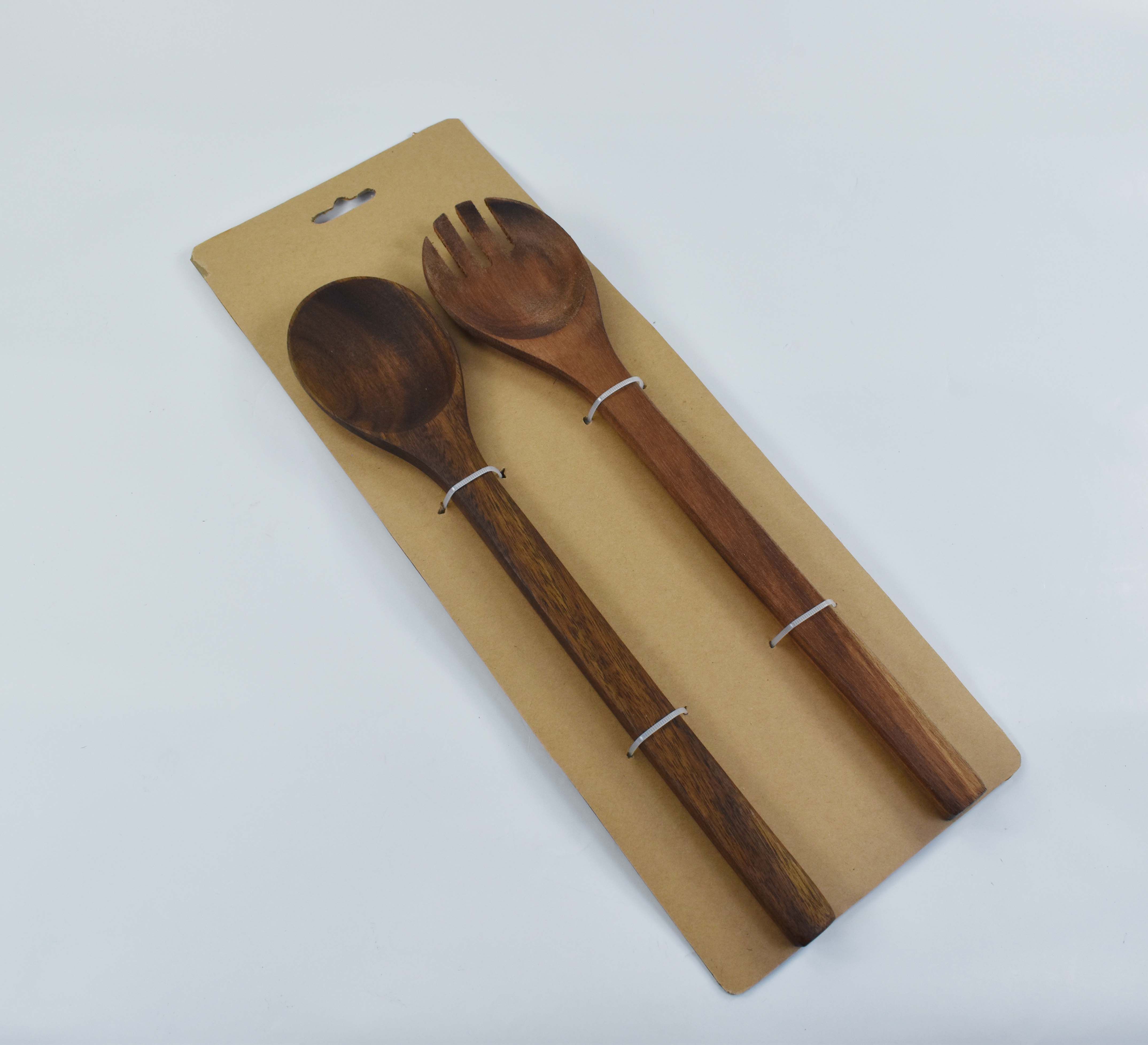 COUVERTS A SALADE EN ACACIA