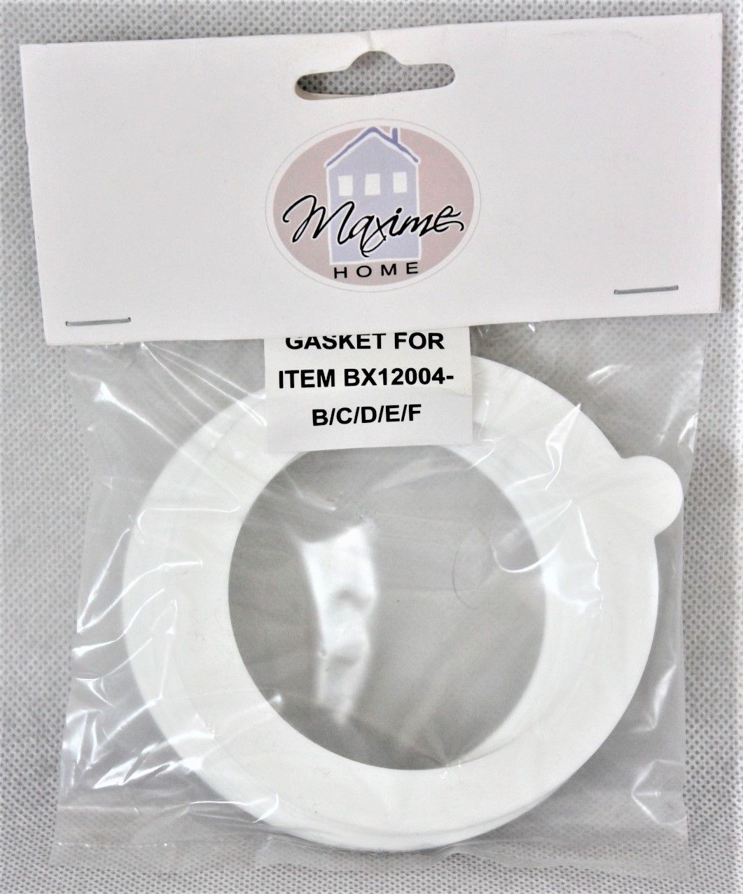 SET VAN 6 WIT SILICONE SEALS