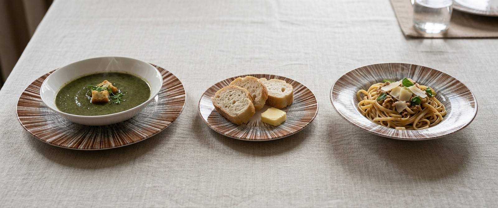 ASSIETTE PLATE 25.5 CM SUNRAY BROWN
