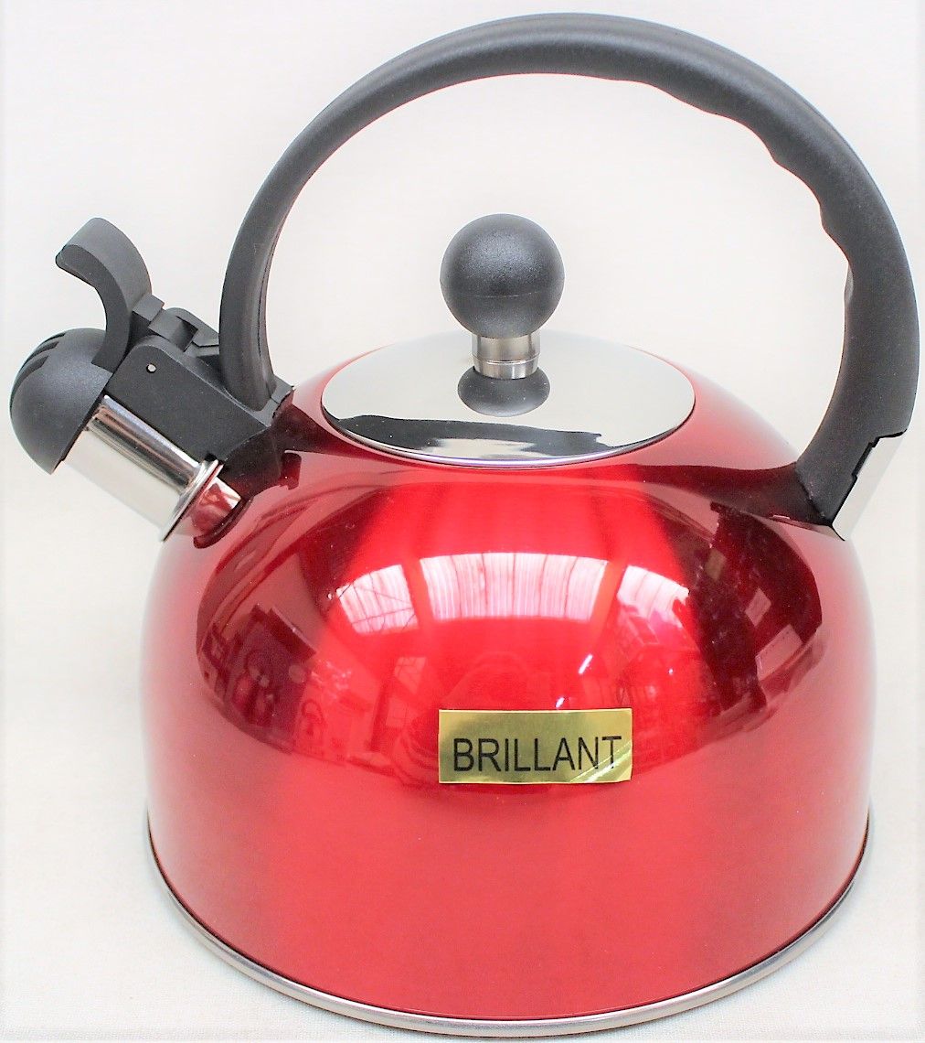 SIFFLEUSE 2L5 ROUGE AUSSI POUR INDUCTION