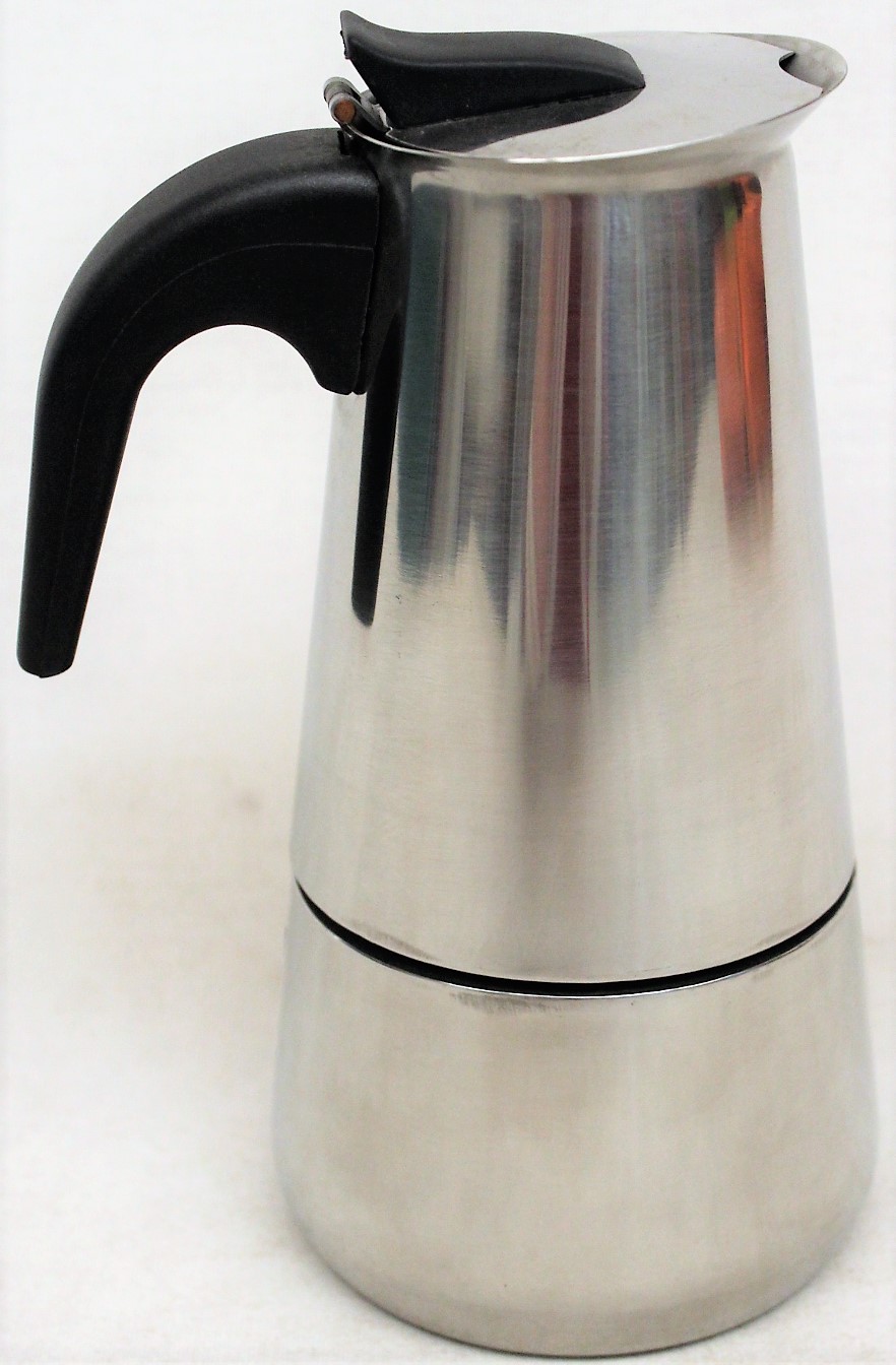CAFETIERE EXPRESSO 9 TASSES INOX