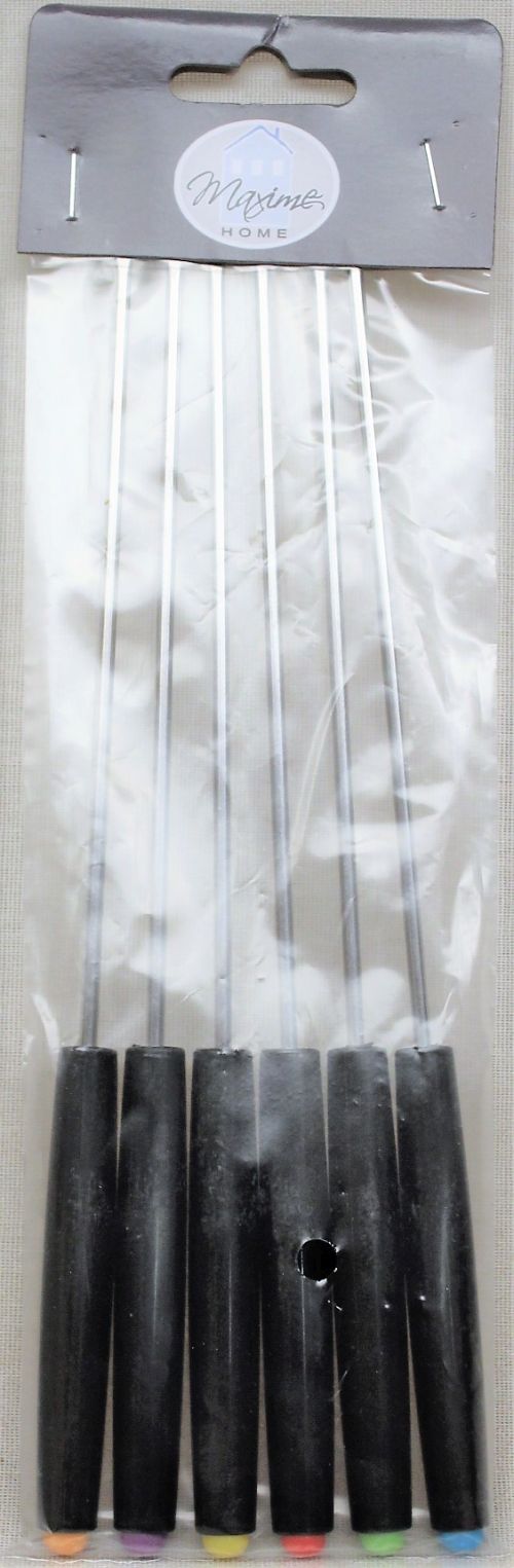 SET 6 FONDUEVORKEN L. 24CM