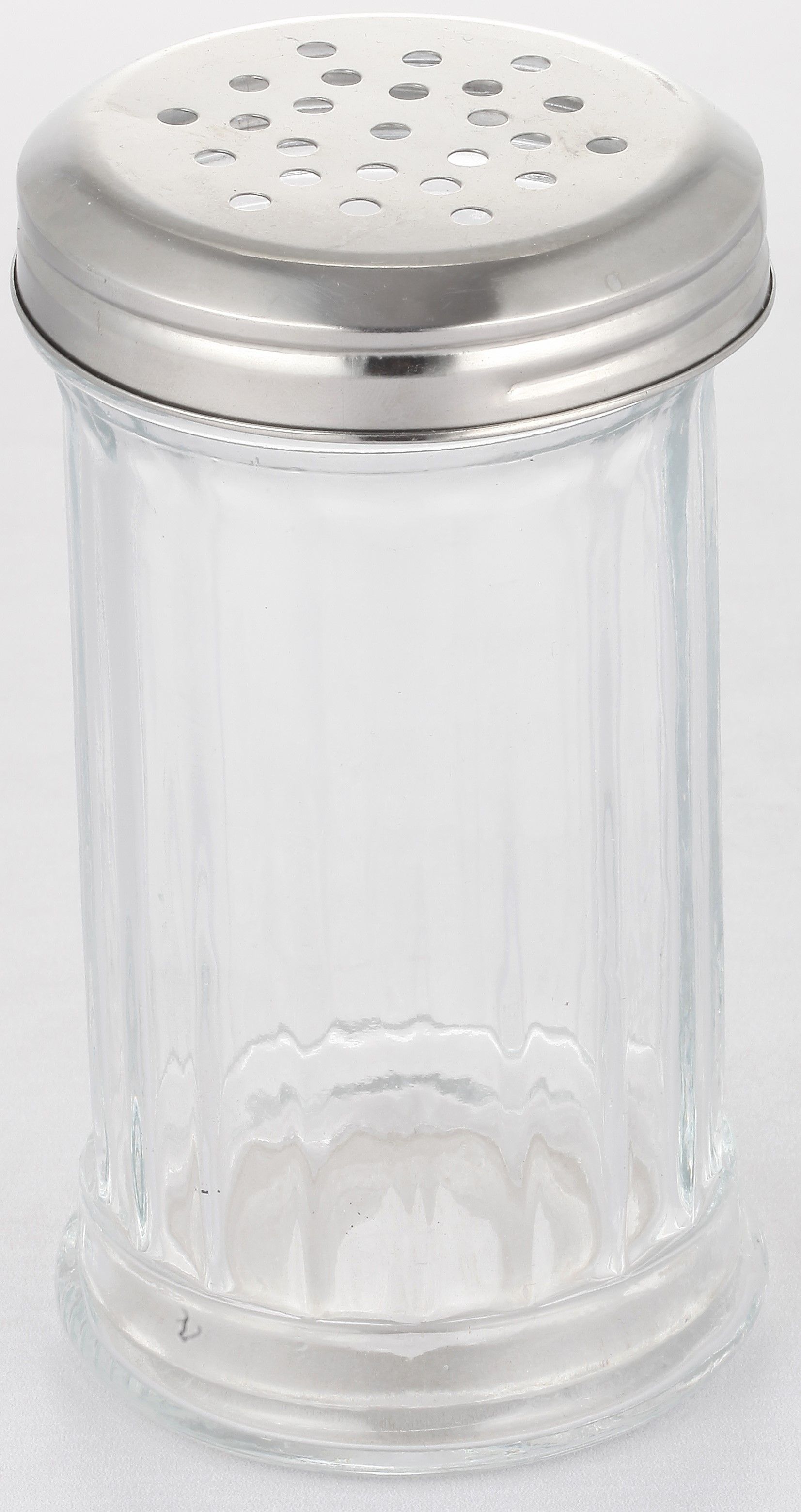 GLAZEN SUIKERPOT DIA.7.5CM H.13CM