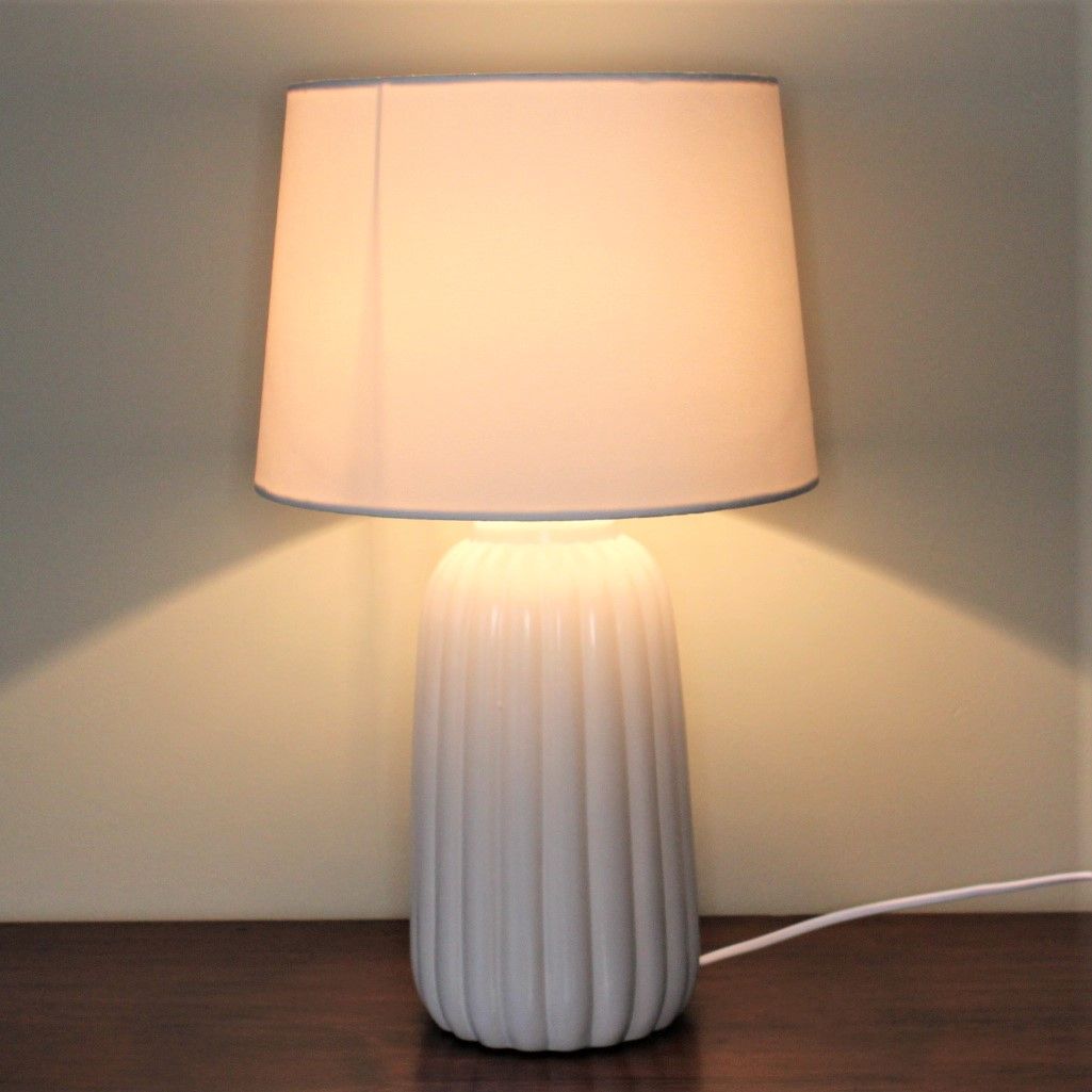KERAMIEK TAFEL LAMP 27X27X46CM