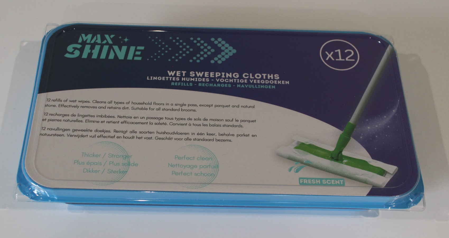 SET DE 12 LINGETTES HUMIDES 20.3X25.4CM