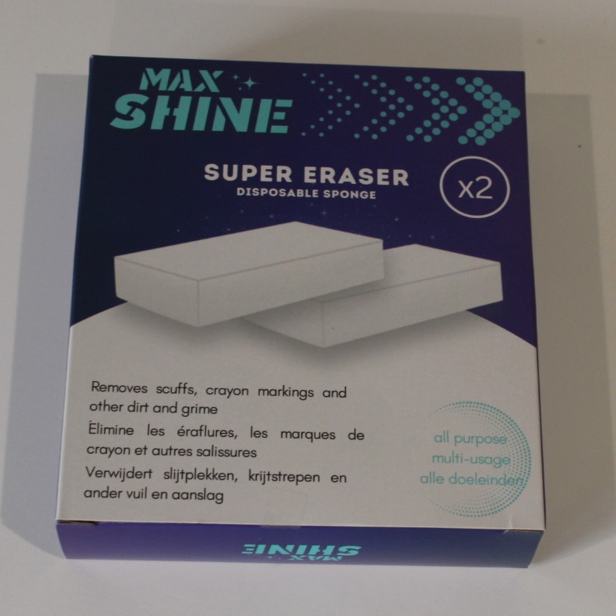 SET DE 2 GOMMES EPONGES 11.8X6.1X2.6CM