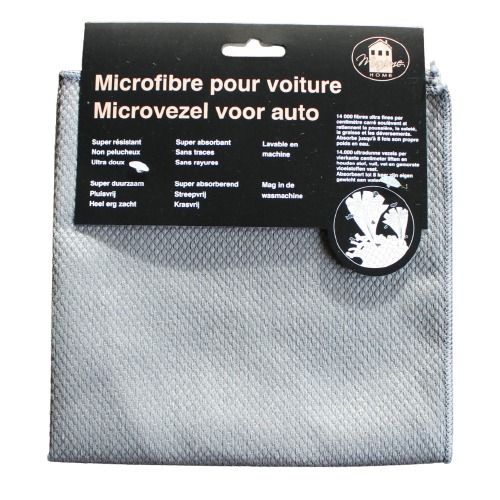 LINGETTE VITRES DE VOITURE EN MICROFIBRE
